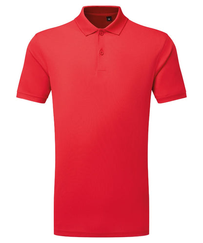 TriDri Cationic recycled textured polo