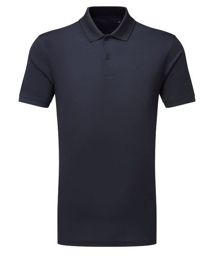 TriDri Cationic recycled textured polo