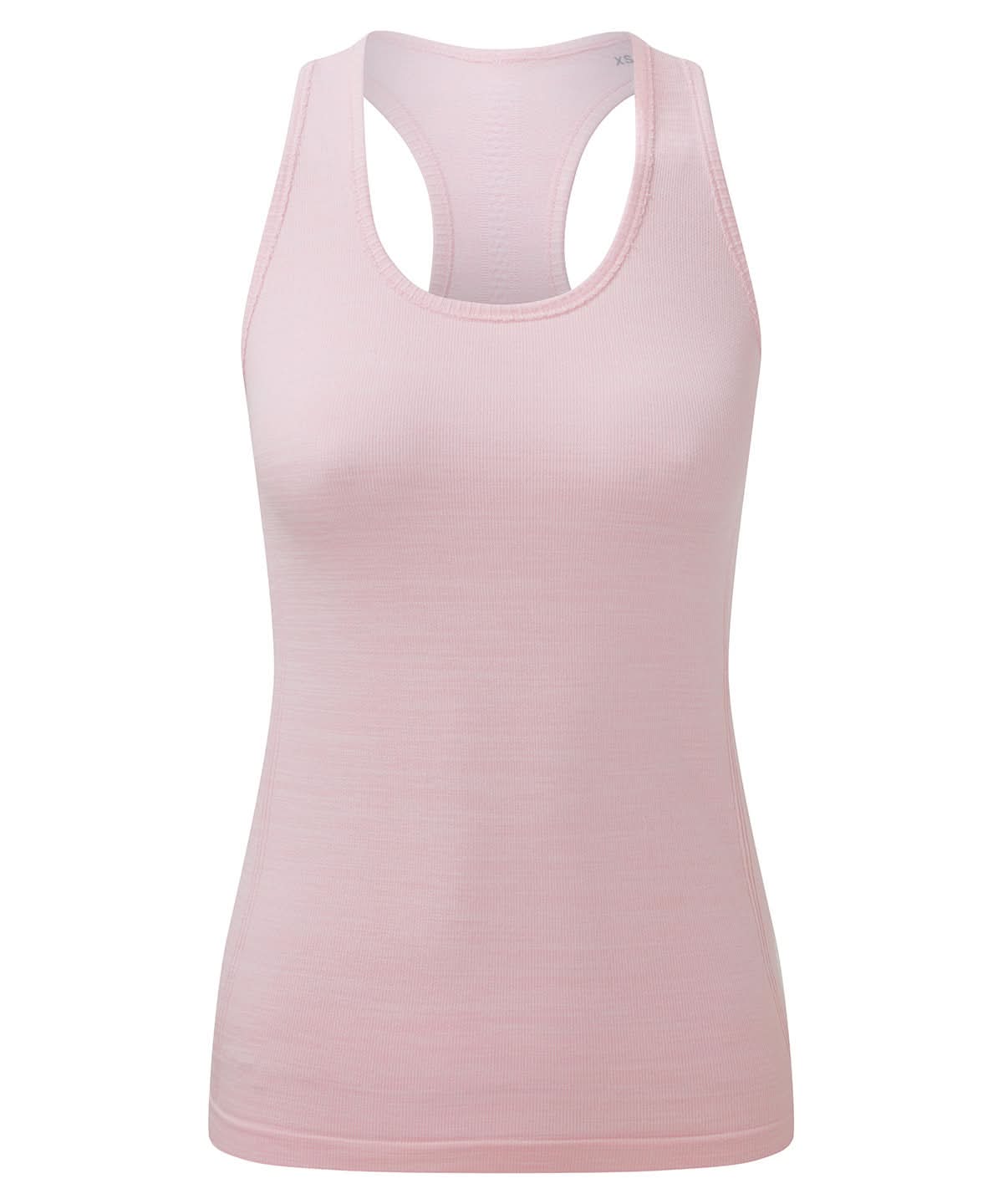 TriDri Tridri WomenS Recycled Seamless 3D Fit Multi Sport Flex Vest TR509 - Light Pink Melange - Customisable Vest