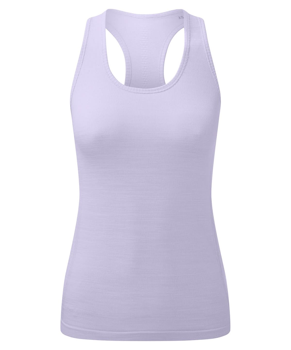TriDri Tridri WomenS Recycled Seamless 3D Fit Multi Sport Flex Vest TR509 - Lilac Melange - Customisable Vest
