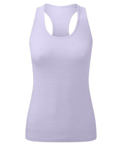TriDri Tridri WomenS Recycled Seamless 3D Fit Multi Sport Flex Vest TR509 - Lilac Melange - Customisable Vest