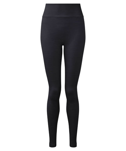 TriDri Tridri WomenS Recycled Seamless 3D Fit Multi Sport Flex Leggings TR512 - Black - Customisable Leggings