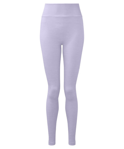 TriDri Tridri WomenS Recycled Seamless 3D Fit Multi Sport Flex Leggings TR512 - Lilac Melange - Customisable Leggings