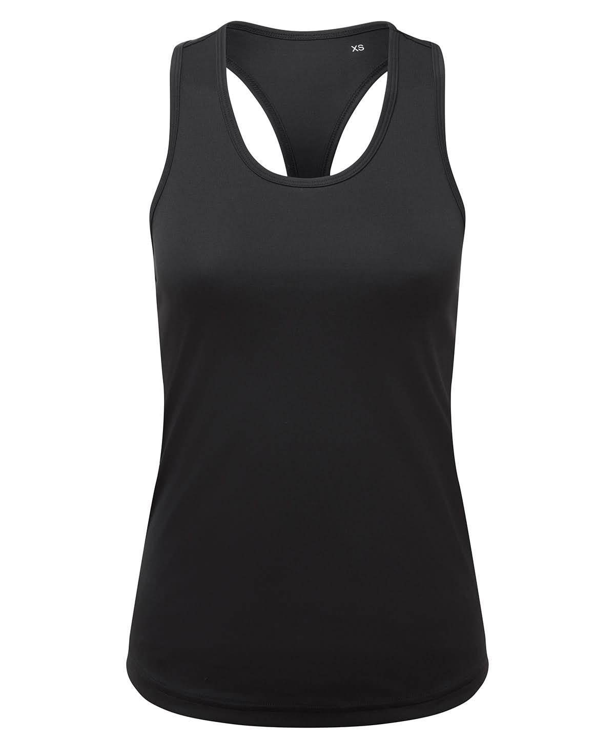 TriDri Tridri WomenS Recycled Performance Slim Racerback Vest TR527 - Black - Customisable Vest