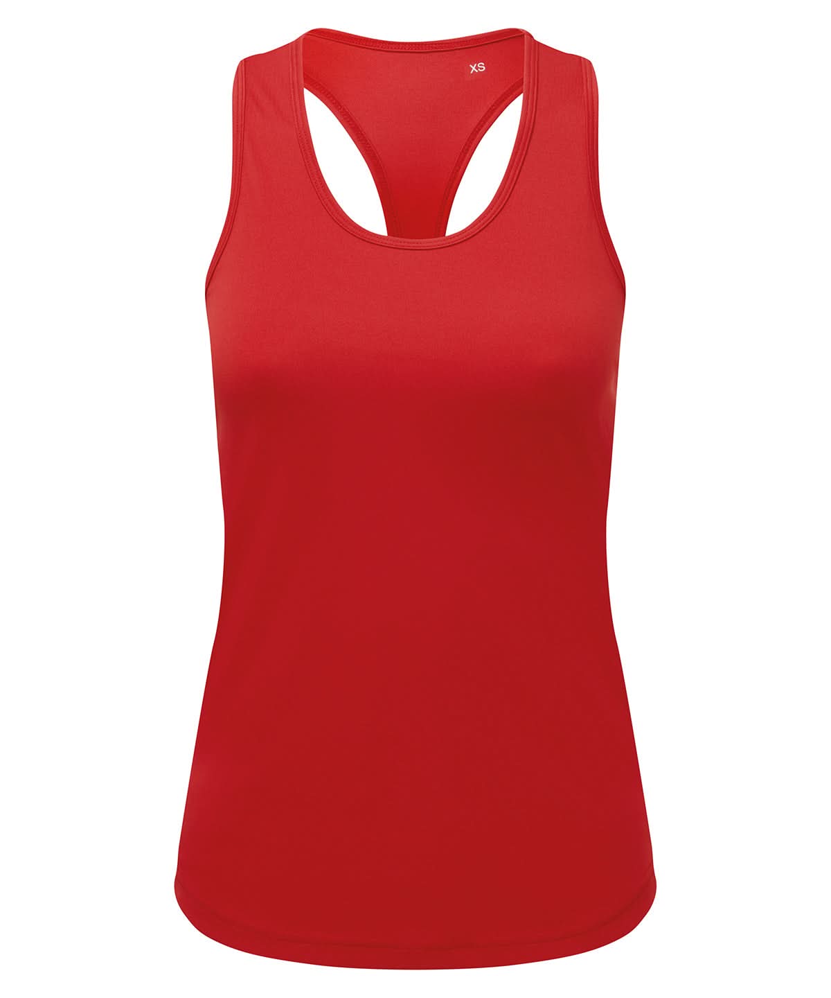 TriDri Tridri WomenS Recycled Performance Slim Racerback Vest TR527 - Fire Red - Customisable Vest