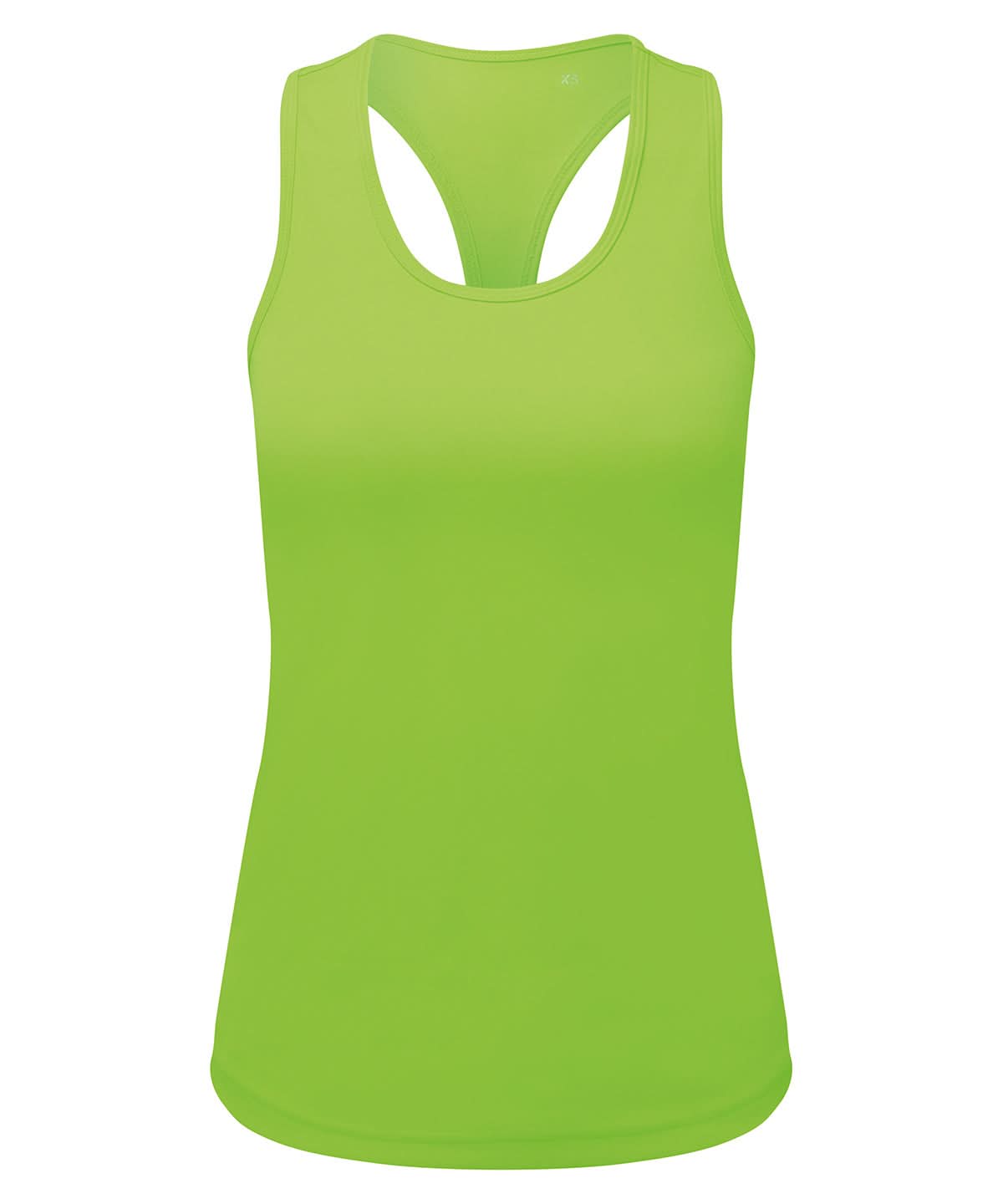 TriDri Tridri WomenS Recycled Performance Slim Racerback Vest TR527 - Lightning Green - Customisable Vest