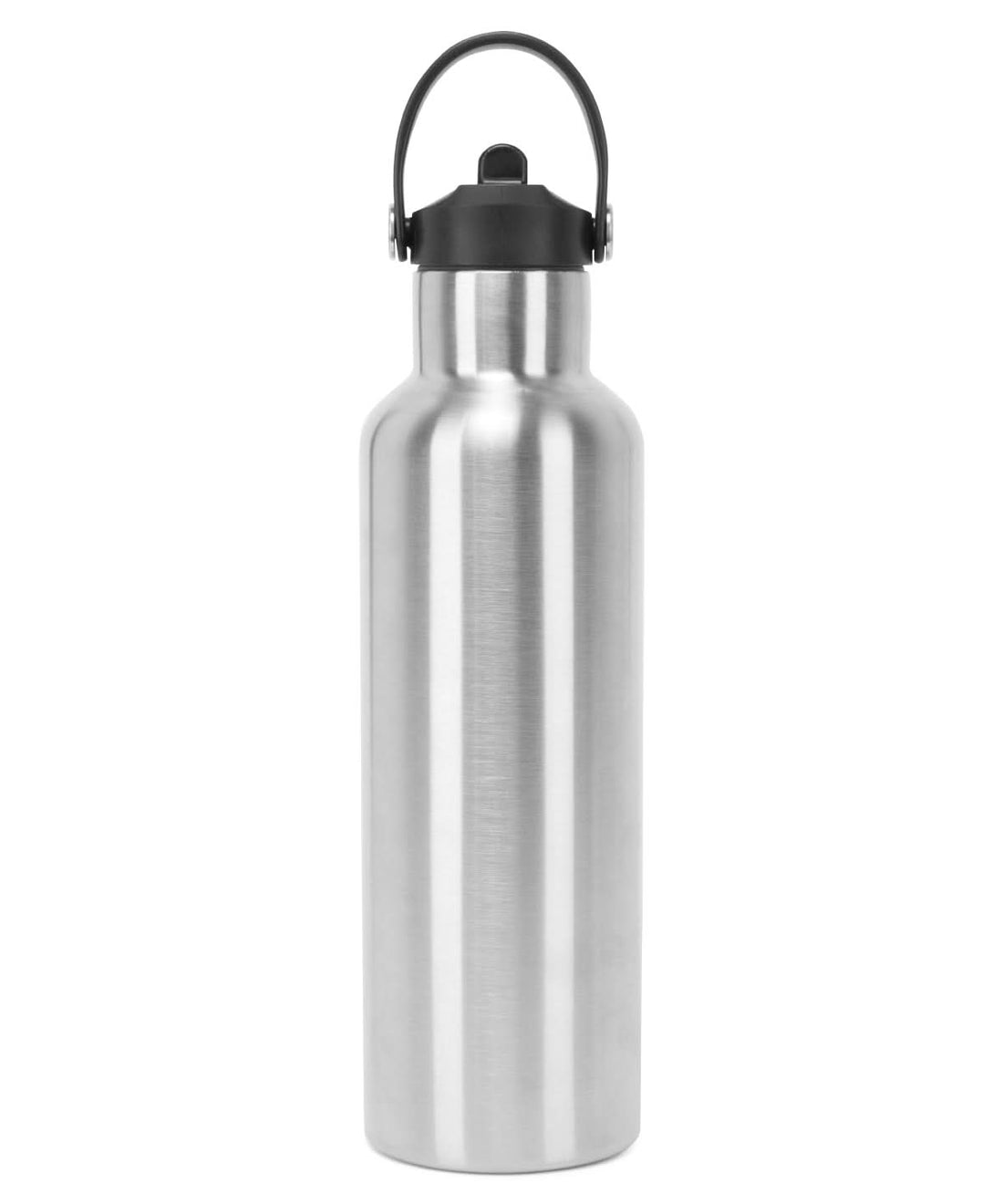TriDri Vacuum sports water bottle with flip-up straw