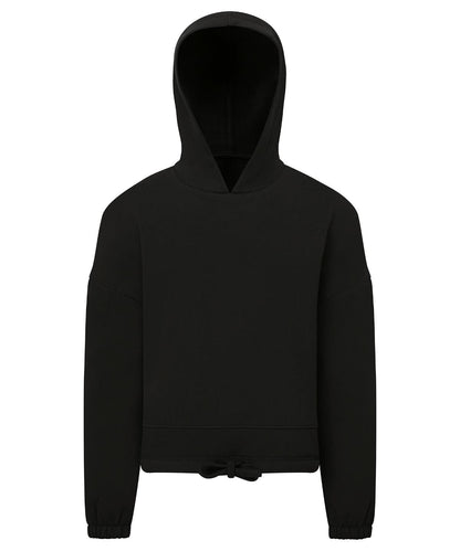 Kids TriDri recycled cropped oversize hoodie