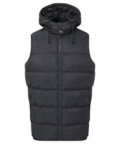 2786 Bryher recycled bodywarmer TS046 - Black - Customisable Gilets &amp; Body Warmers