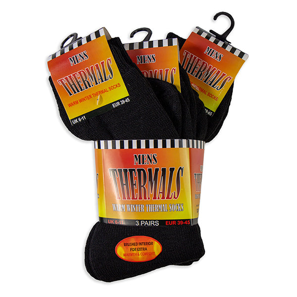Beeswift Thermal Winter Socks - Black 45967 - Customisable Socks