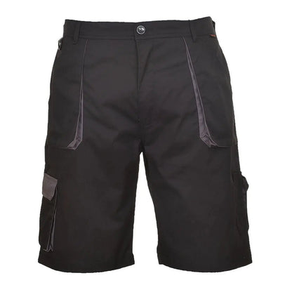 Texo Contrast Shorts Tx14 - Black - Customisable Shorts