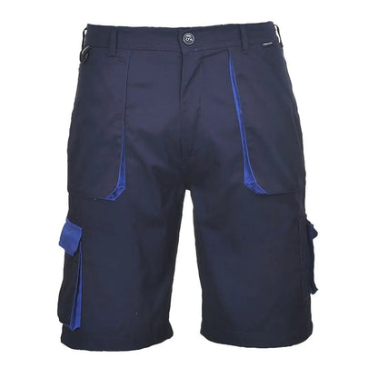 Texo Contrast Shorts Tx14 - Navy - Customisable Shorts