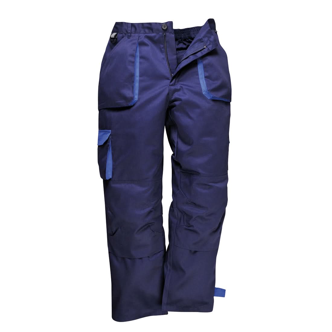 Portwest Texo Contrast Trousers Lined TX16 - Navy - Customisable Trousers
