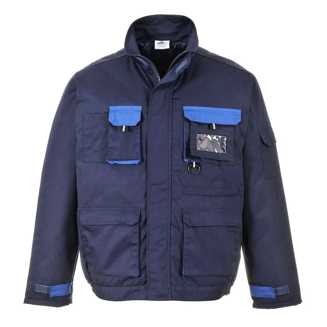 Texo Contrast Jacket Lined Tx18 - Navy XXL - Customisable Work Jackets