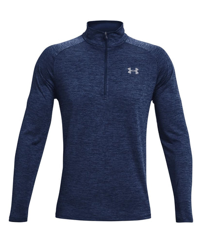 Under Armour Tech 20 12 Zip Long Sleeve UA004 - Academy Navy - Customisable Sports Overtops