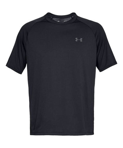 Under Armour Tech Short Sleeve UA005 - Black Graphite - Customisable T-Shirts