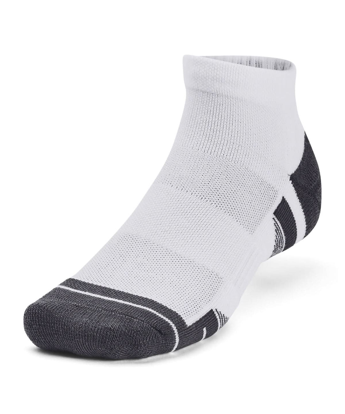 Under Armour Performance Tech 3 Pack Low Cut Socks UA045 - White - Customisable Socks