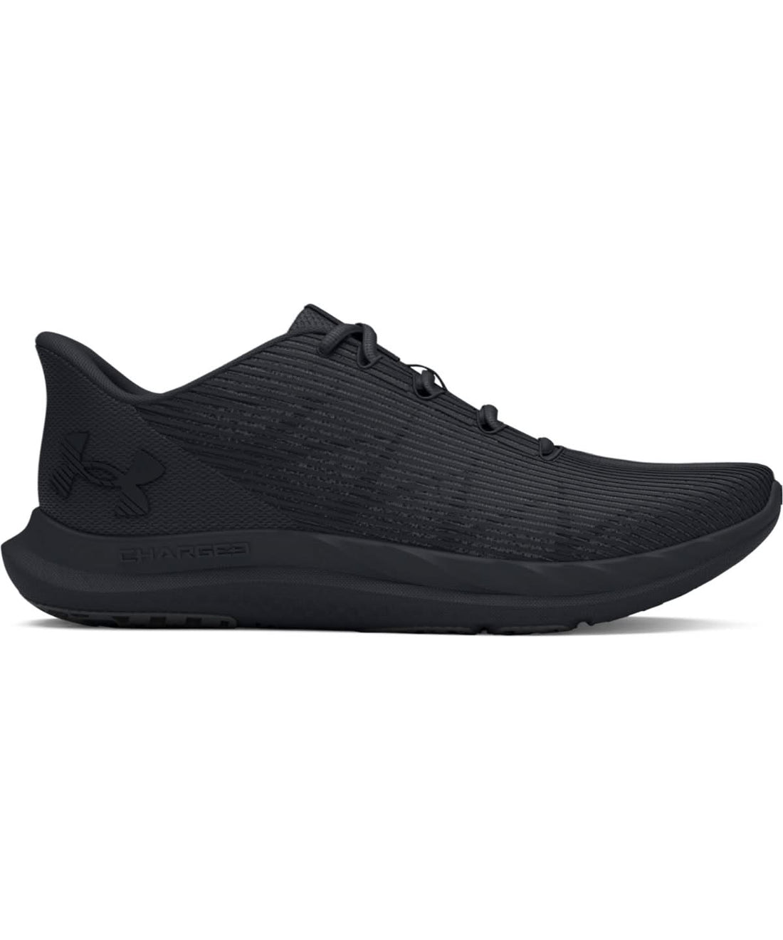 Under Armour Charged Speed Swift UA053 - Black Black - Customisable Trainers