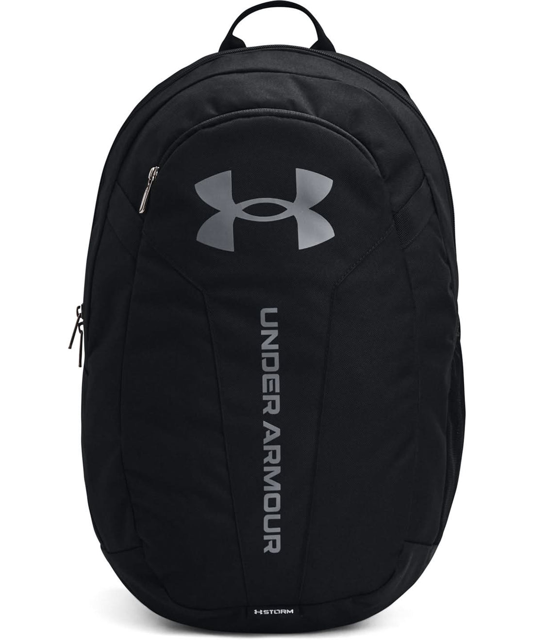 Under Armour Hustle Lite Backpack UA057 - Black Black Pitch Grey One size - Customisable Bags