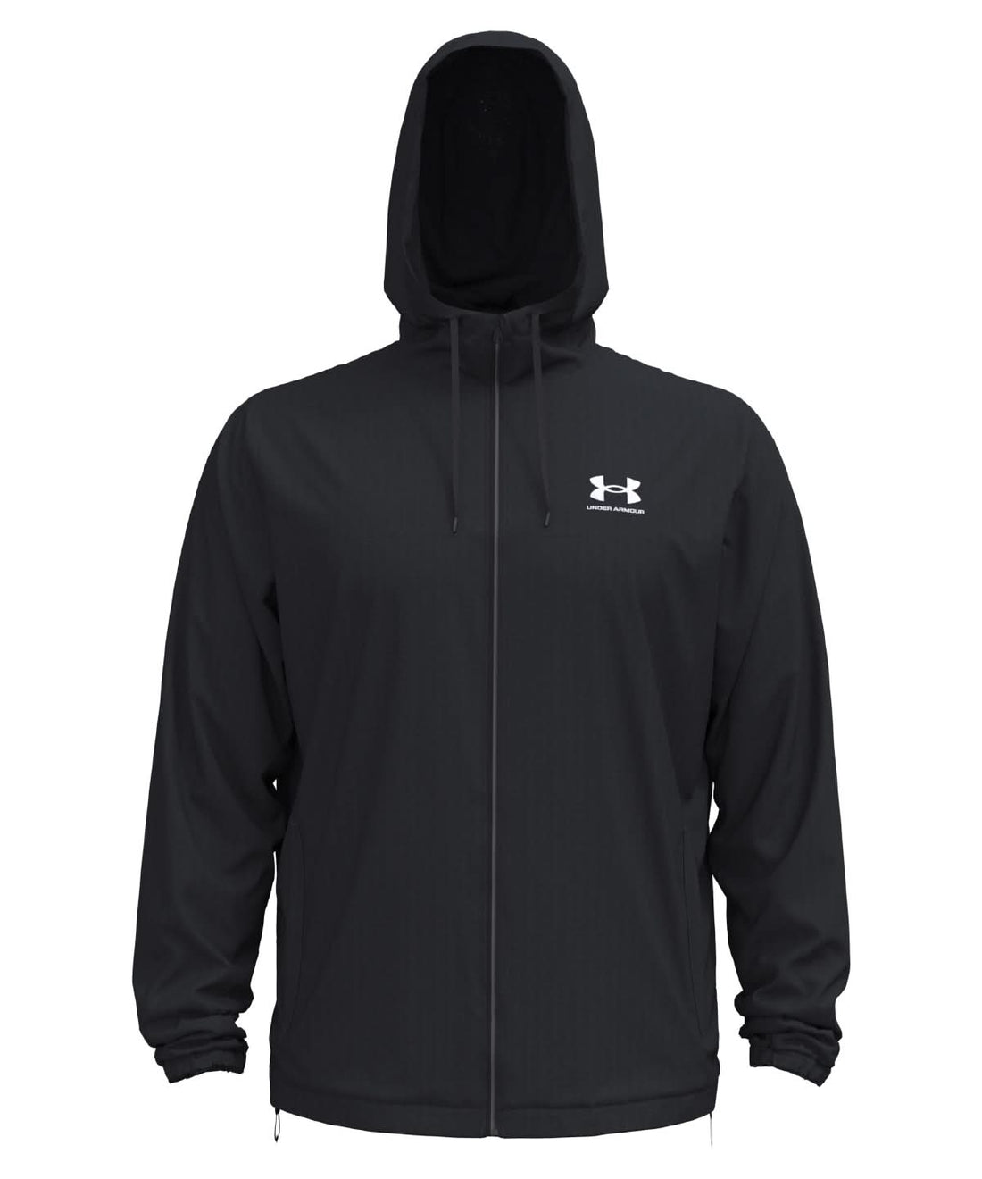 Under Armour Rival Woven Windbreaker UA070 - Black - Customisable Jackets
