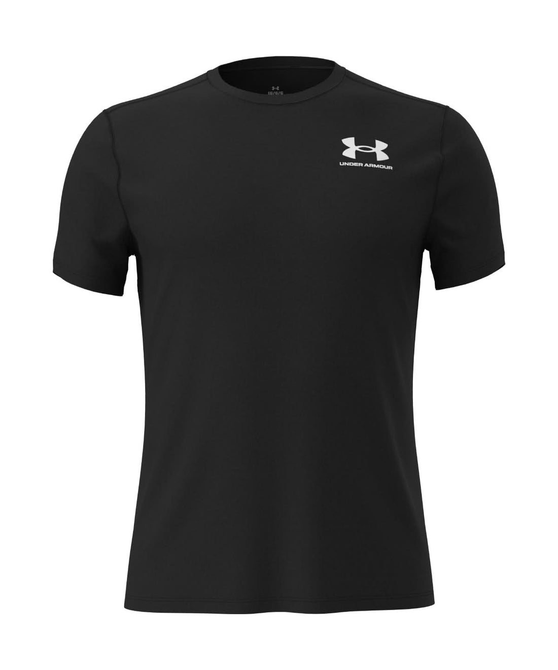 Under Armour Heatgear Fitted T Shirt UA075 - Black - Customisable T-Shirts