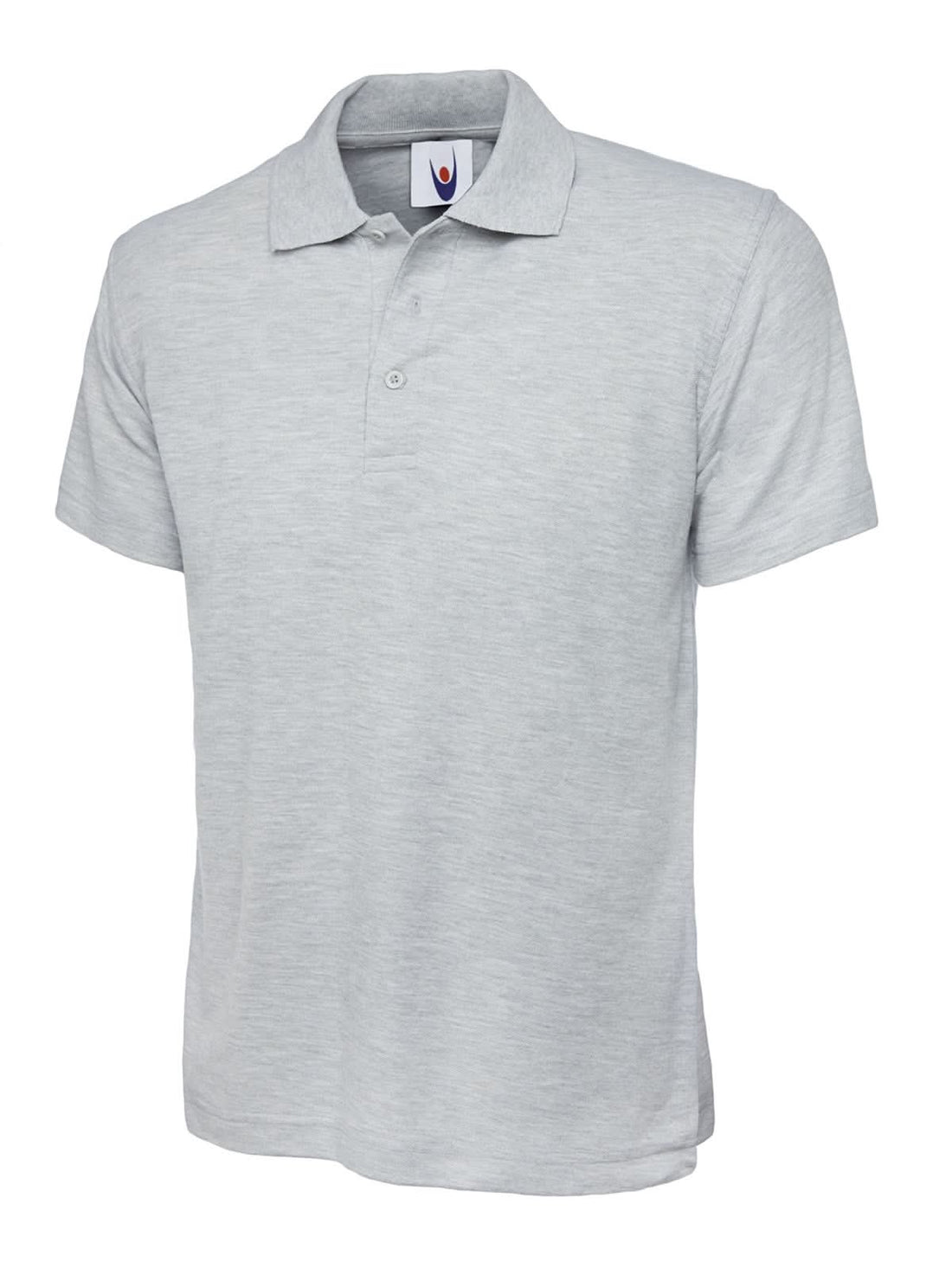 Uneek Classic Poloshirt Heather Grey UC101 - Heather Grey - Customisable Polos
