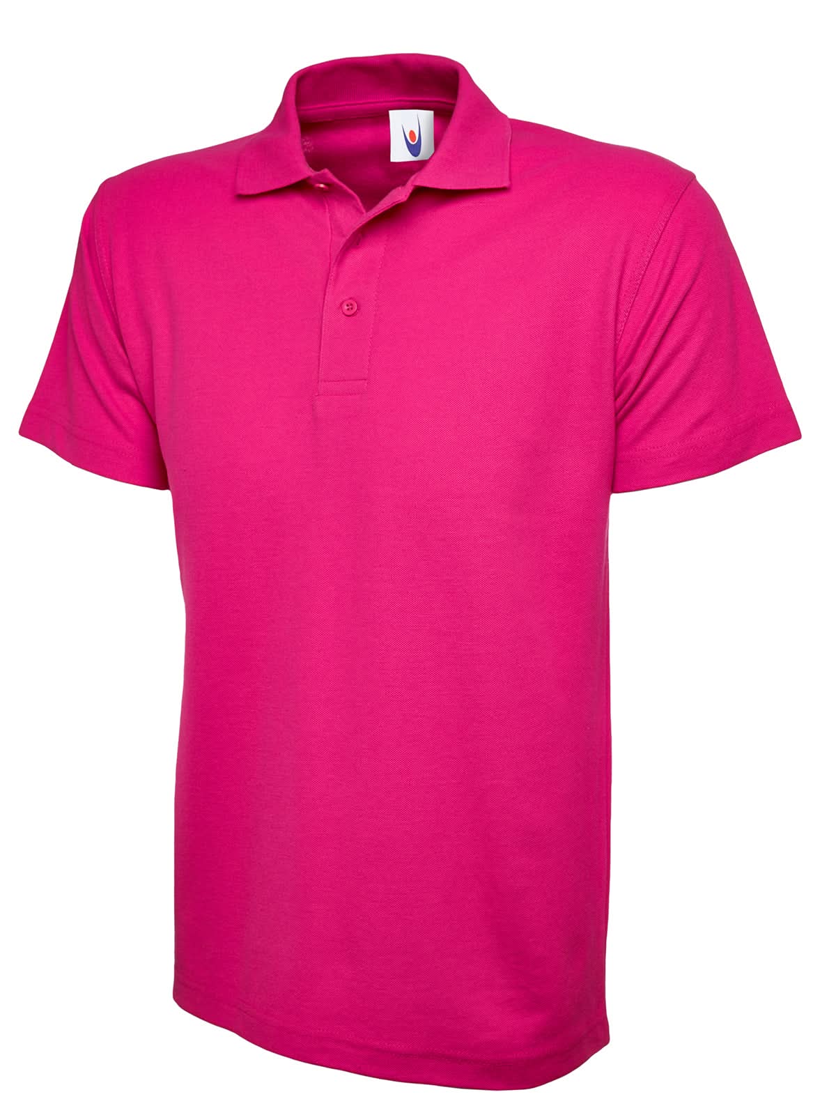 Uneek Classic Poloshirt Hot Pink UC101 - Hot Pink - Customisable Polos