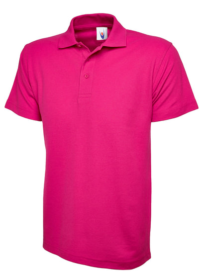 Classic Poloshirt - UC101 - Hot Pink - Customisable POLOSHIRT