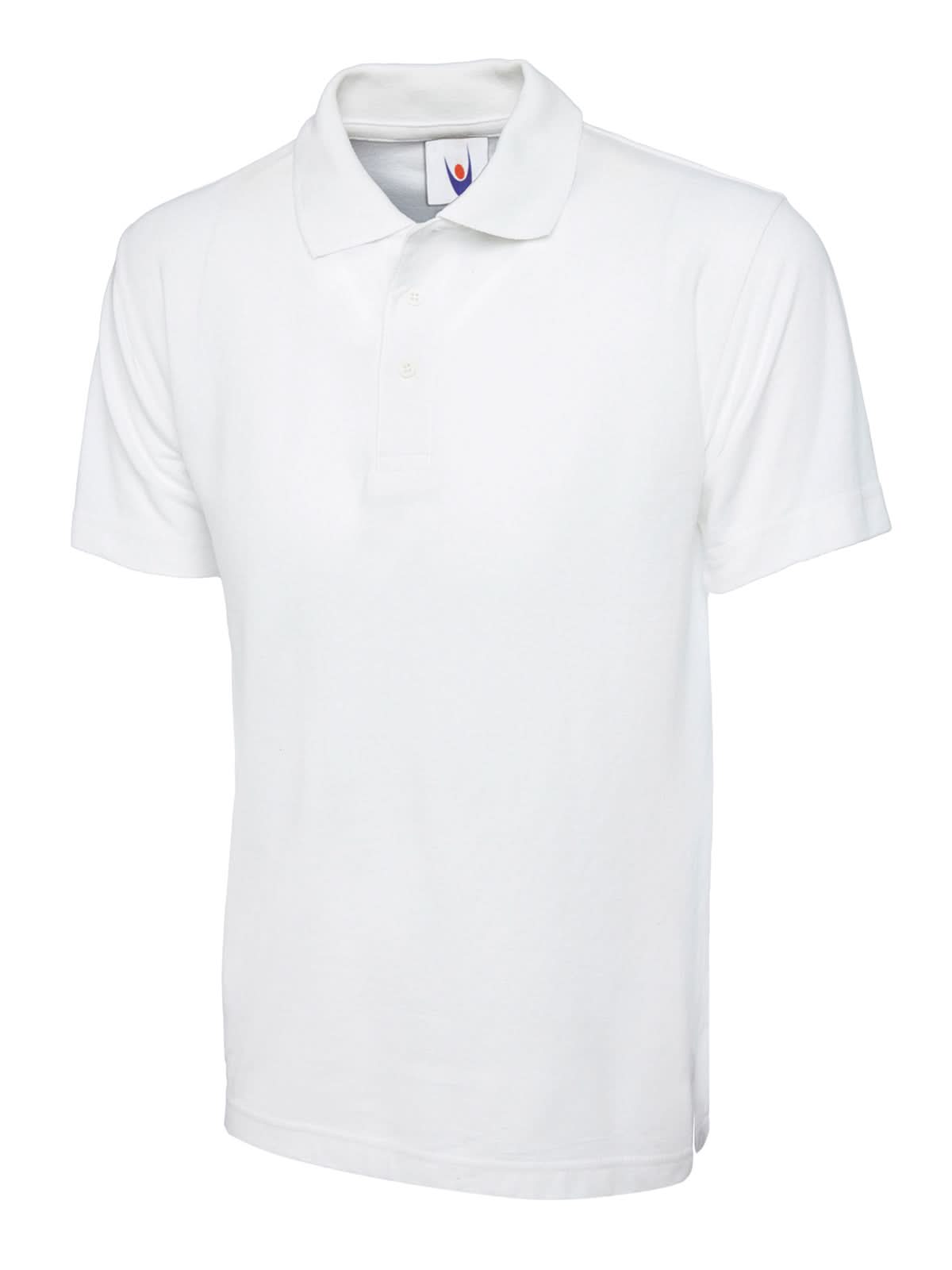 Uneek Classic Poloshirt White UC101 - White - Customisable Polos