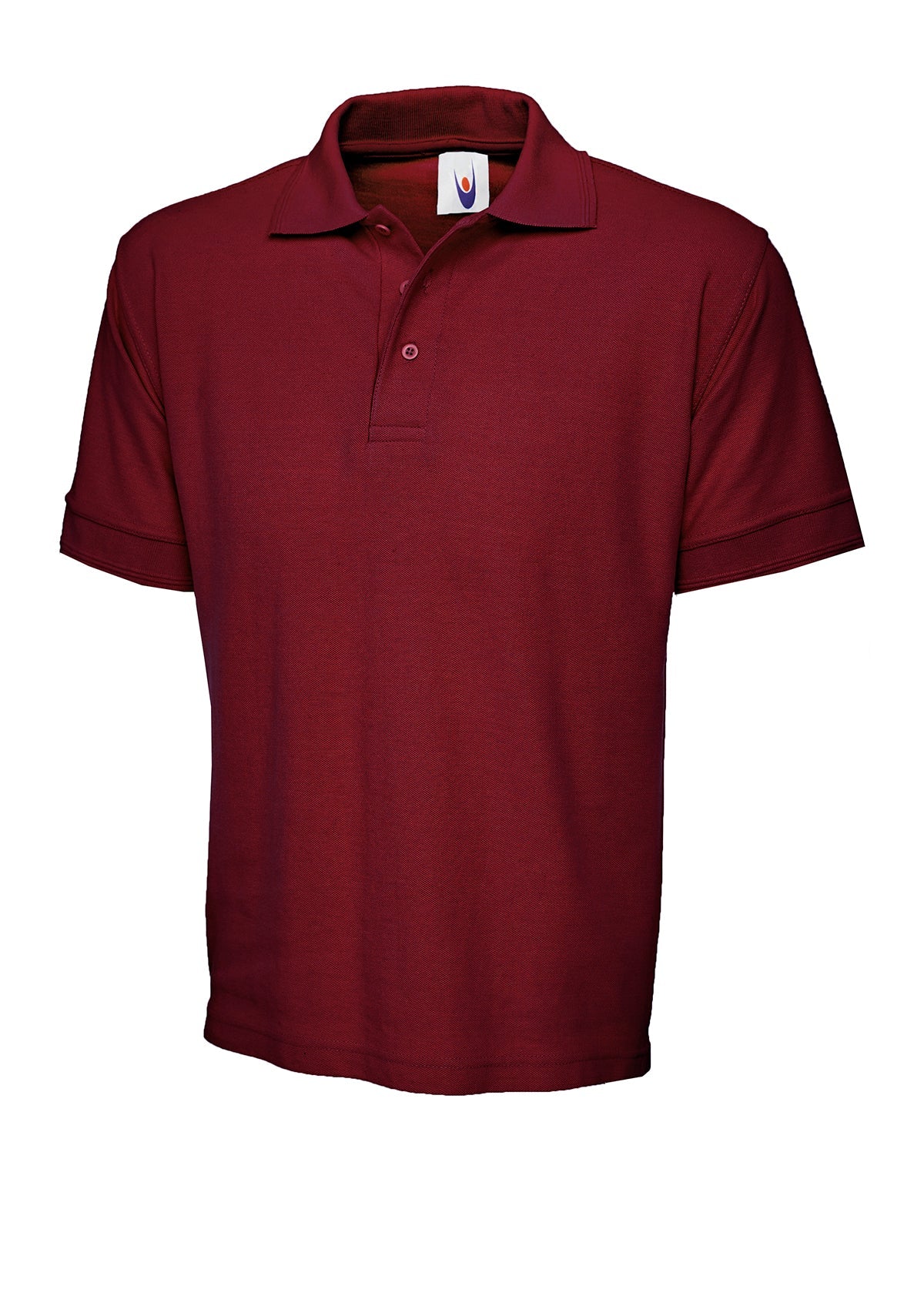 Heavyweight Poloshirt - UC102 - Maroon - Customisable POLOSHIRT