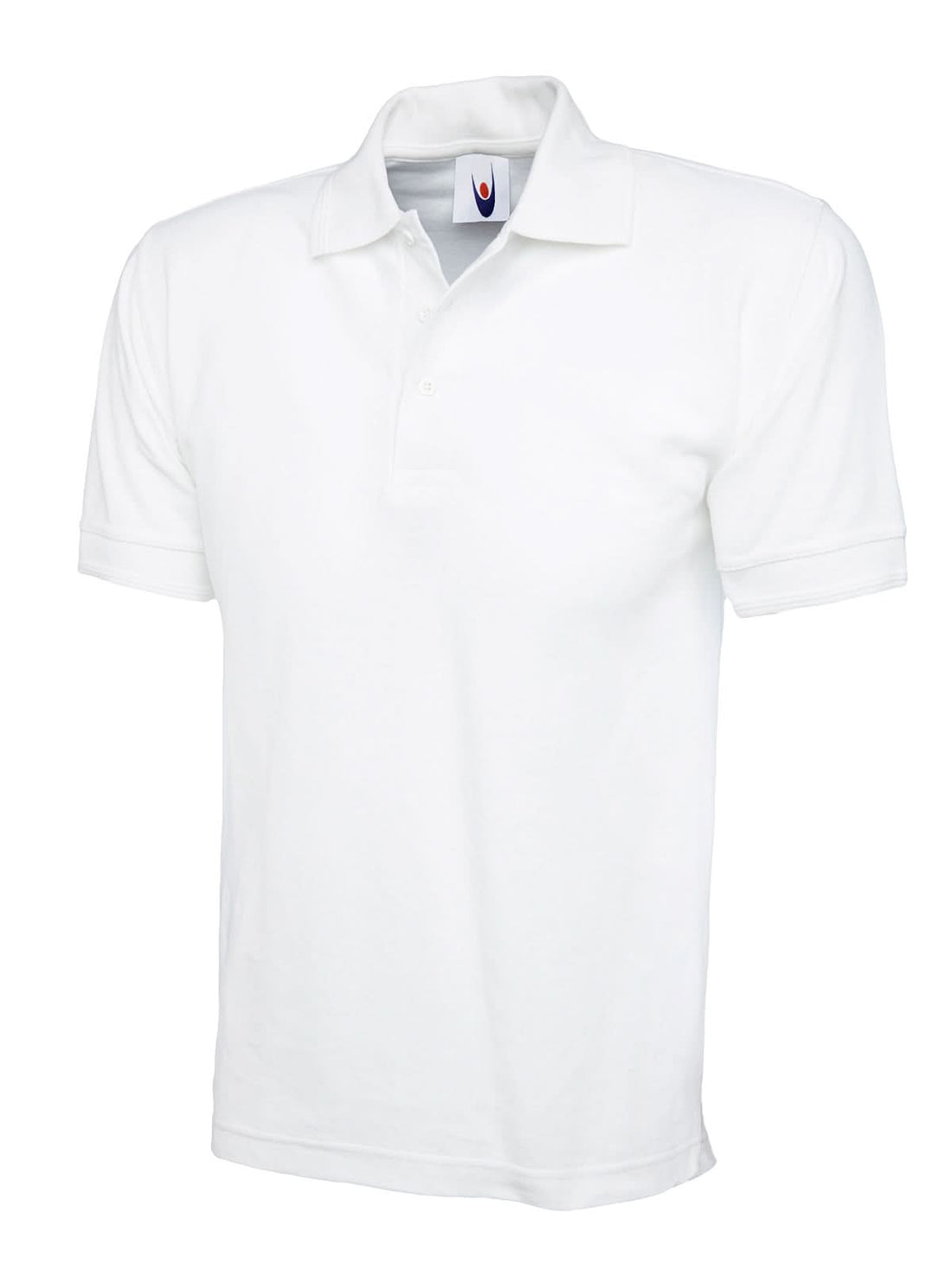 Uneek Heavyweight Poloshirt White UC102 - White - Customisable Polos