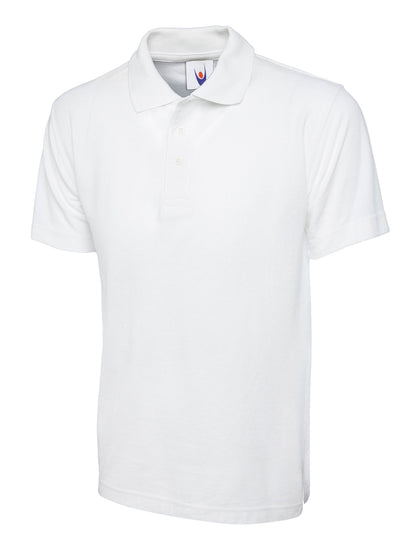 Childrens Classic Poloshirt - UC103 - White - Customisable CHILDRENS