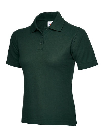 Ladies Classic Poloshirt - UC106 - Bottle Green - Customisable POLOSHIRT
