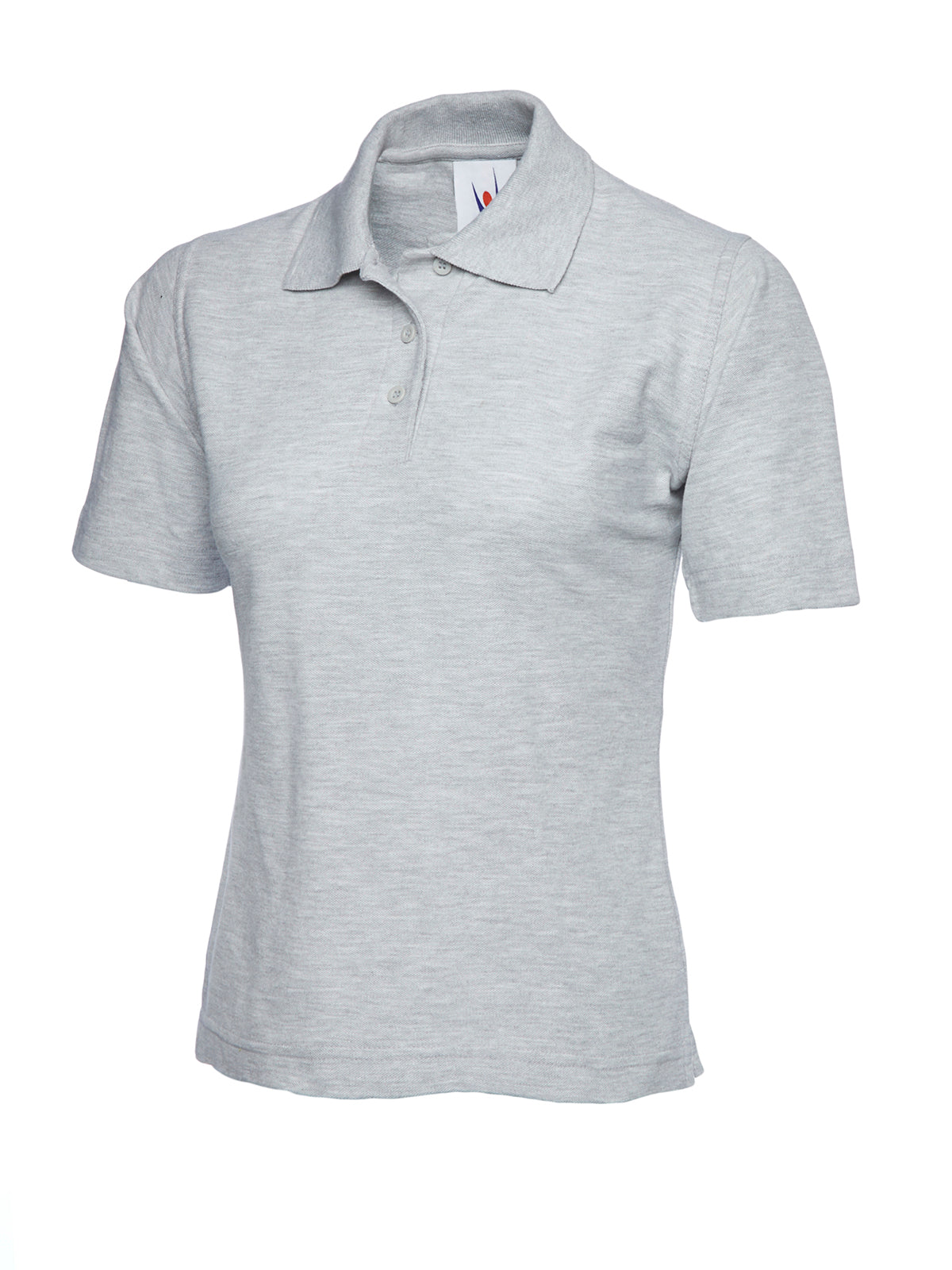 Ladies Classic Poloshirt - UC106 - Heather Grey - Customisable Polos