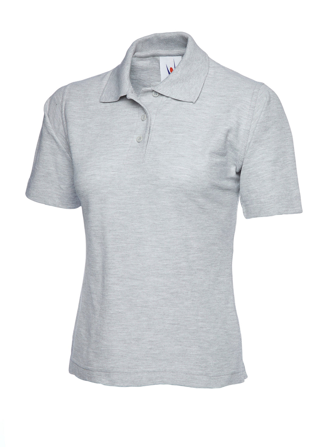 Ladies Classic Poloshirt - UC106 - Heather Grey - Customisable POLOSHIRT
