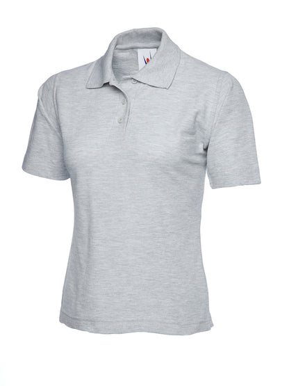 Ladies Classic Poloshirt - UC106 - Heather Grey - Customisable POLOSHIRT