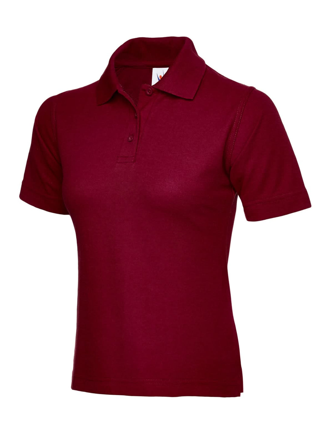 Uneek Ladies Classic Poloshirt Maroon UC106 - Maroon - Customisable Polos