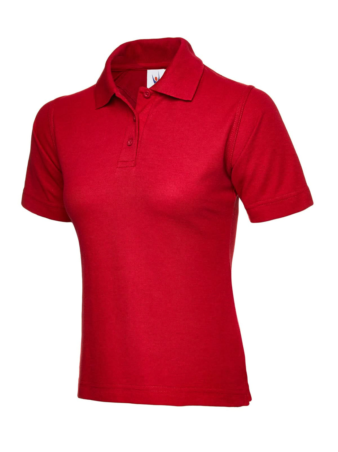 Uneek Ladies Classic Poloshirt Red UC106 - Red - Customisable Polos
