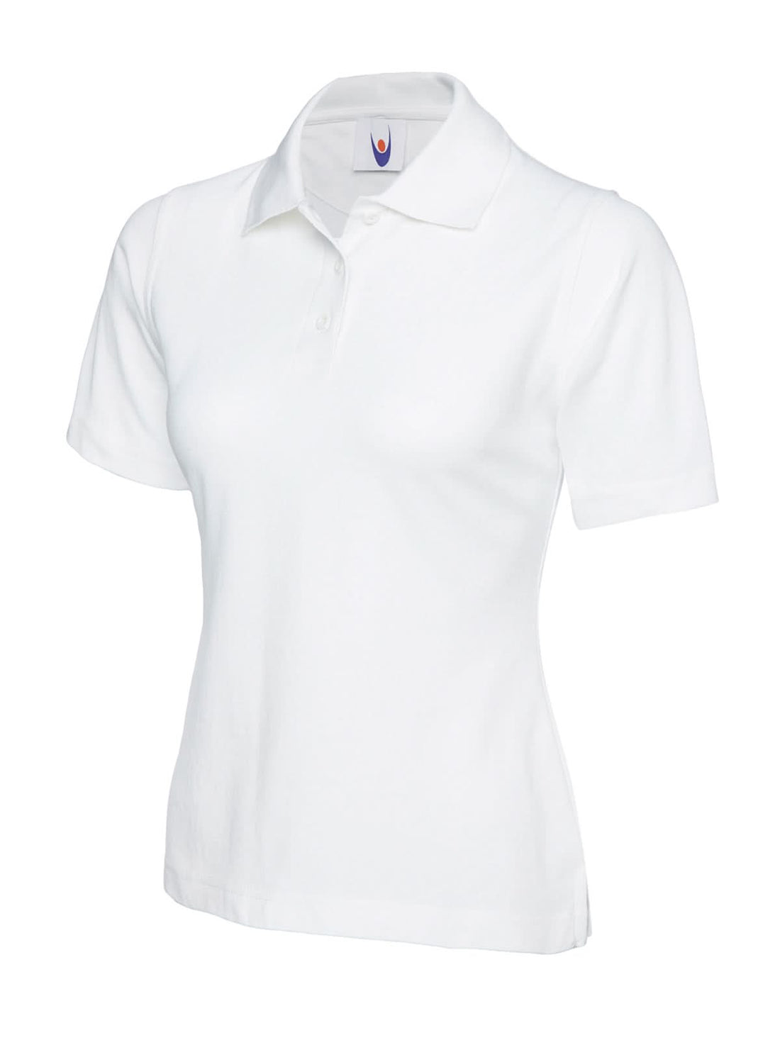 Uneek Ladies Classic Poloshirt White UC106 - White - Customisable Polos