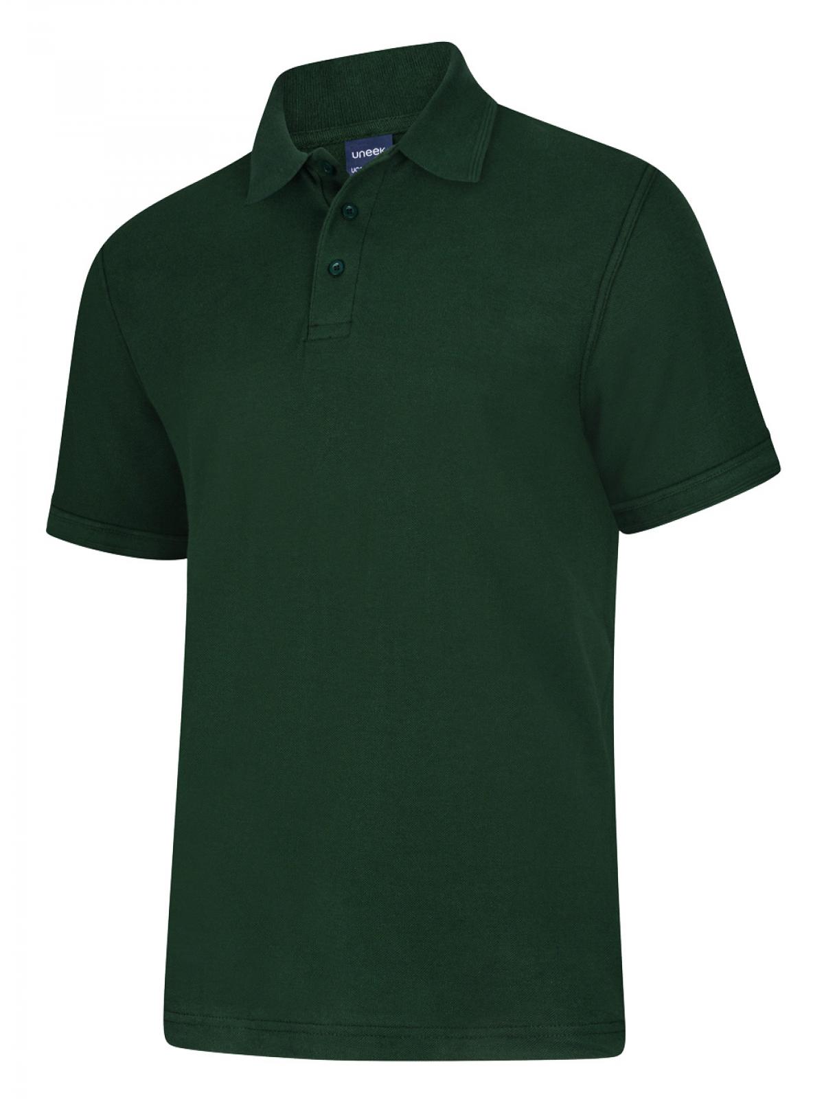 Deluxe Poloshirt - UC108 - Bottle Green - Customisable Polos