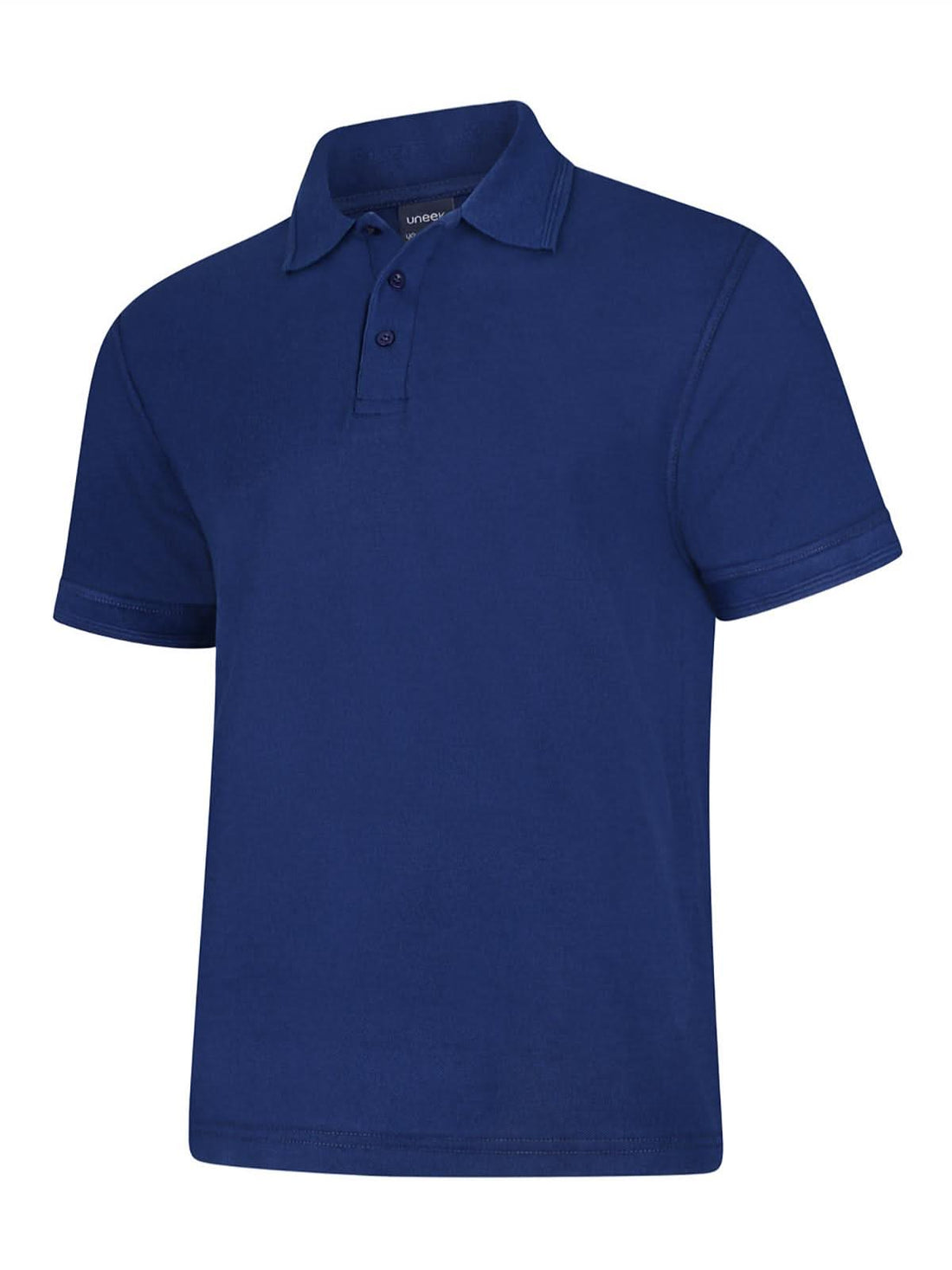 Uneek Deluxe Poloshirt French Navy UC108 - French Navy - Customisable Polos