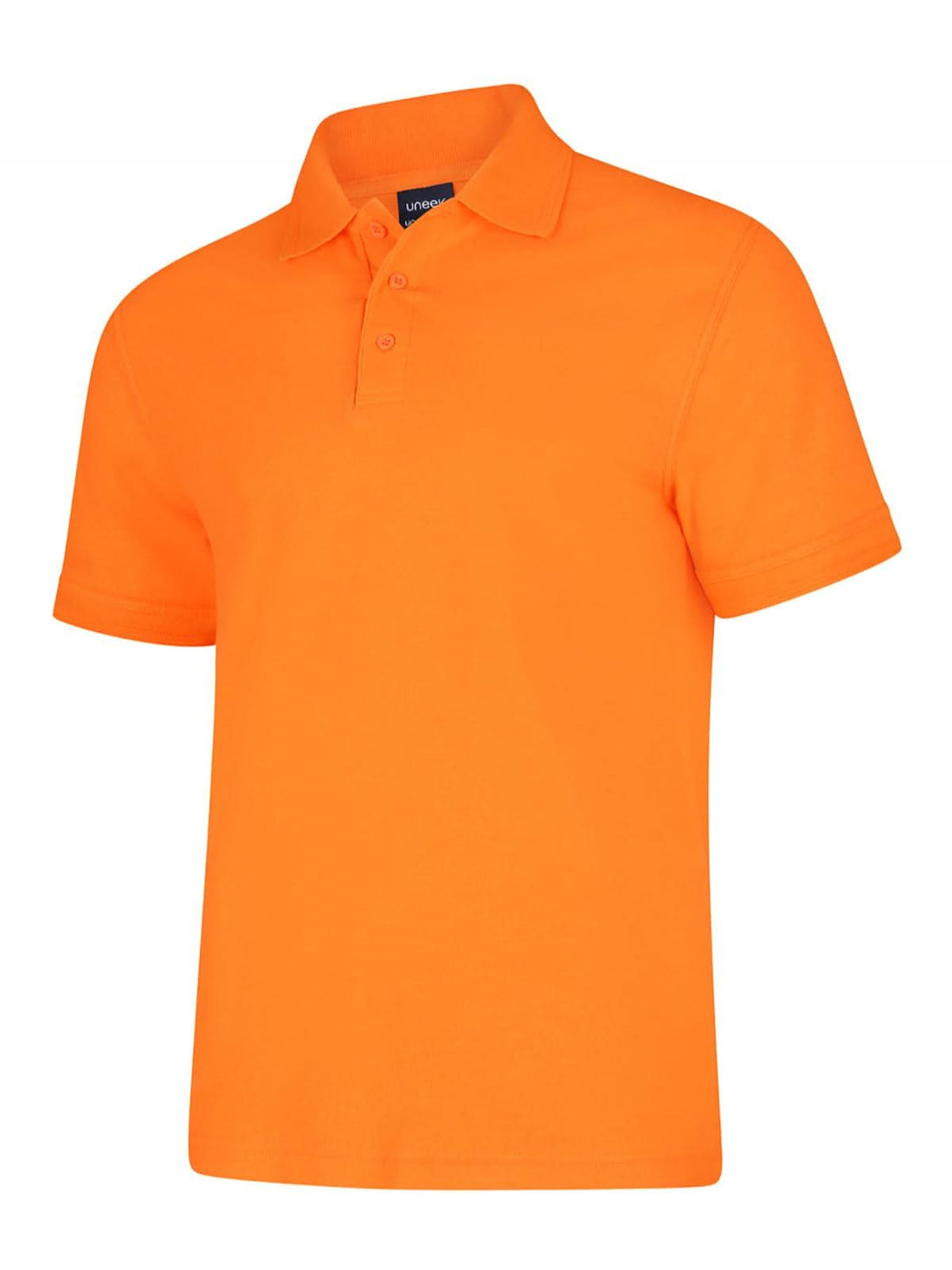 Uneek Deluxe Poloshirt Orange UC108 - Orange - Customisable Polos
