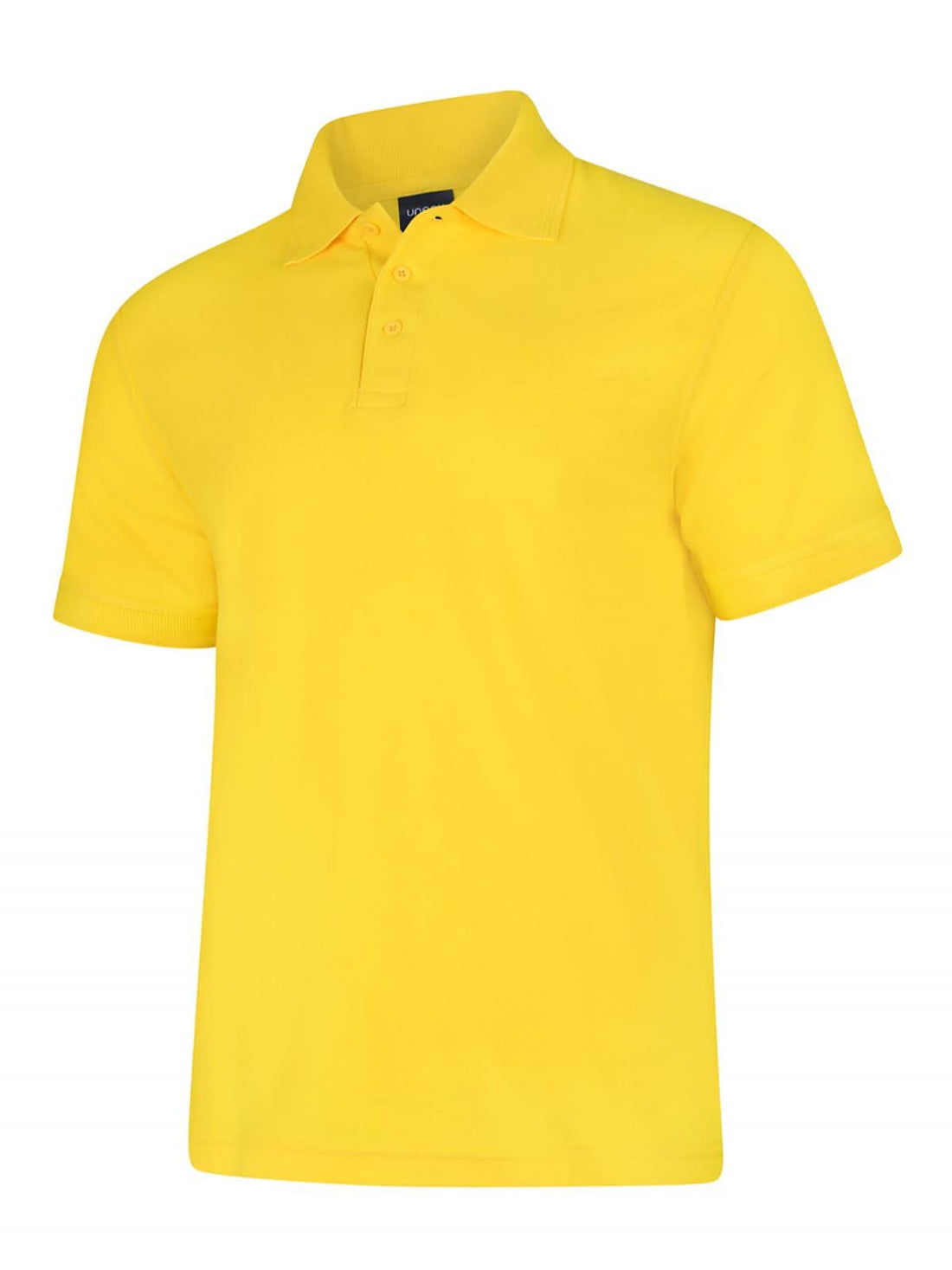 Uneek Deluxe Poloshirt Yellow UC108 - Yellow - Customisable Polos