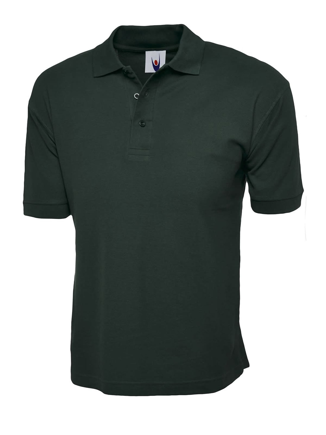 Uneek Classic Cotton Poloshirt UC112 - Bottle Green - Customisable Polos