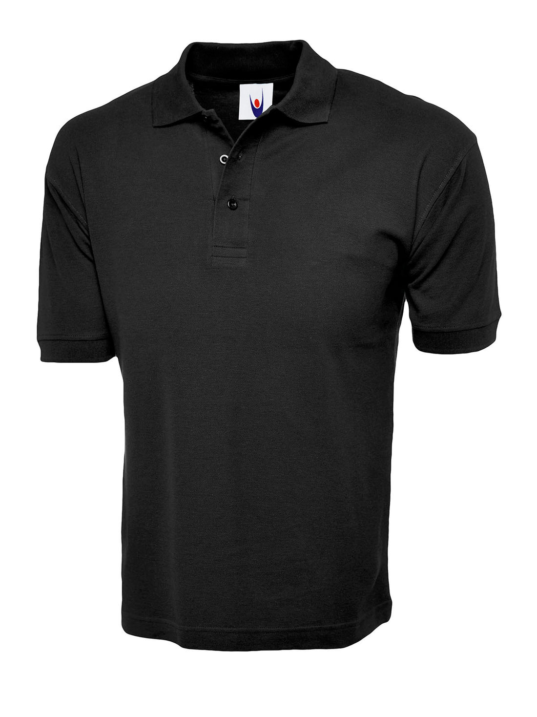 Classic Cotton Poloshirt - UC112 - Black - Customisable Polos