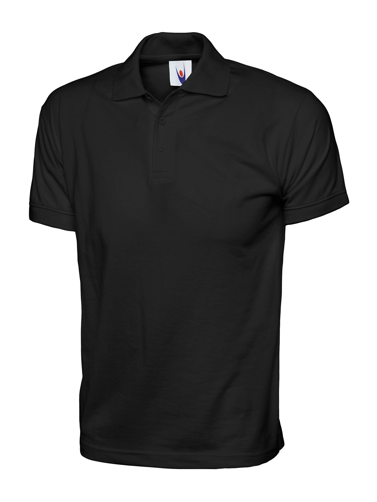 Jersey Poloshirt - UC122 - Black - Customisable Polos