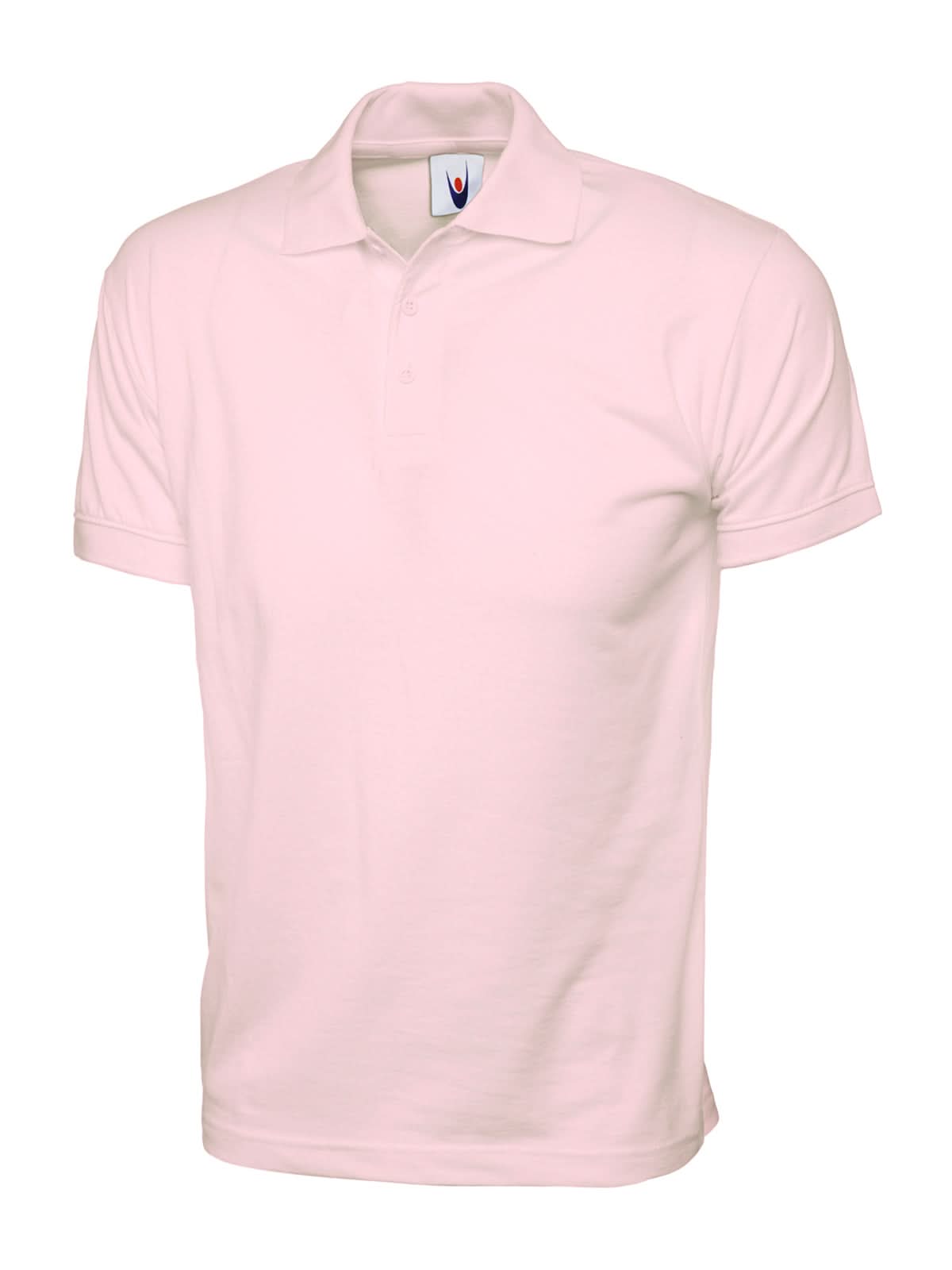 Uneek Jersey Poloshirt UC122 - Pink - Customisable Polos
