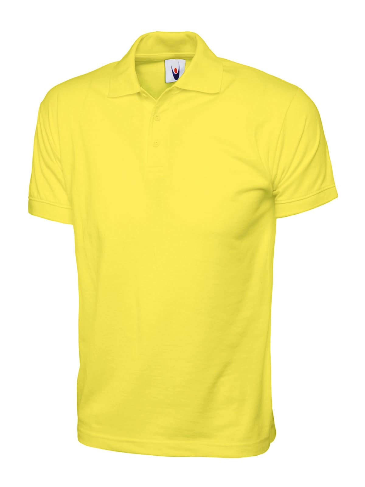 Uneek Jersey Poloshirt UC122 - Yellow - Customisable Polos