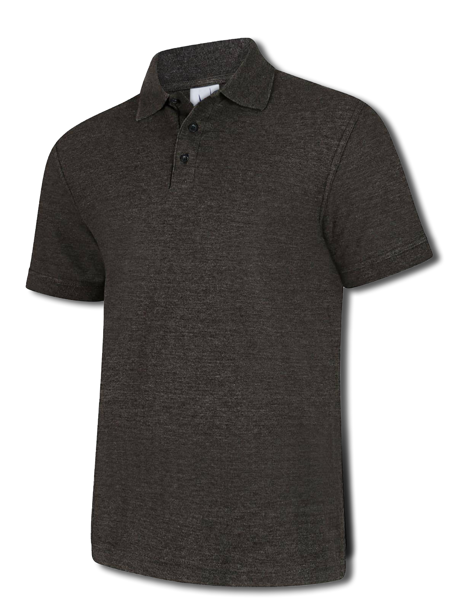 Uneek Olympic Poloshirt Charcoal UC124 - Charcoal - Customisable Polos