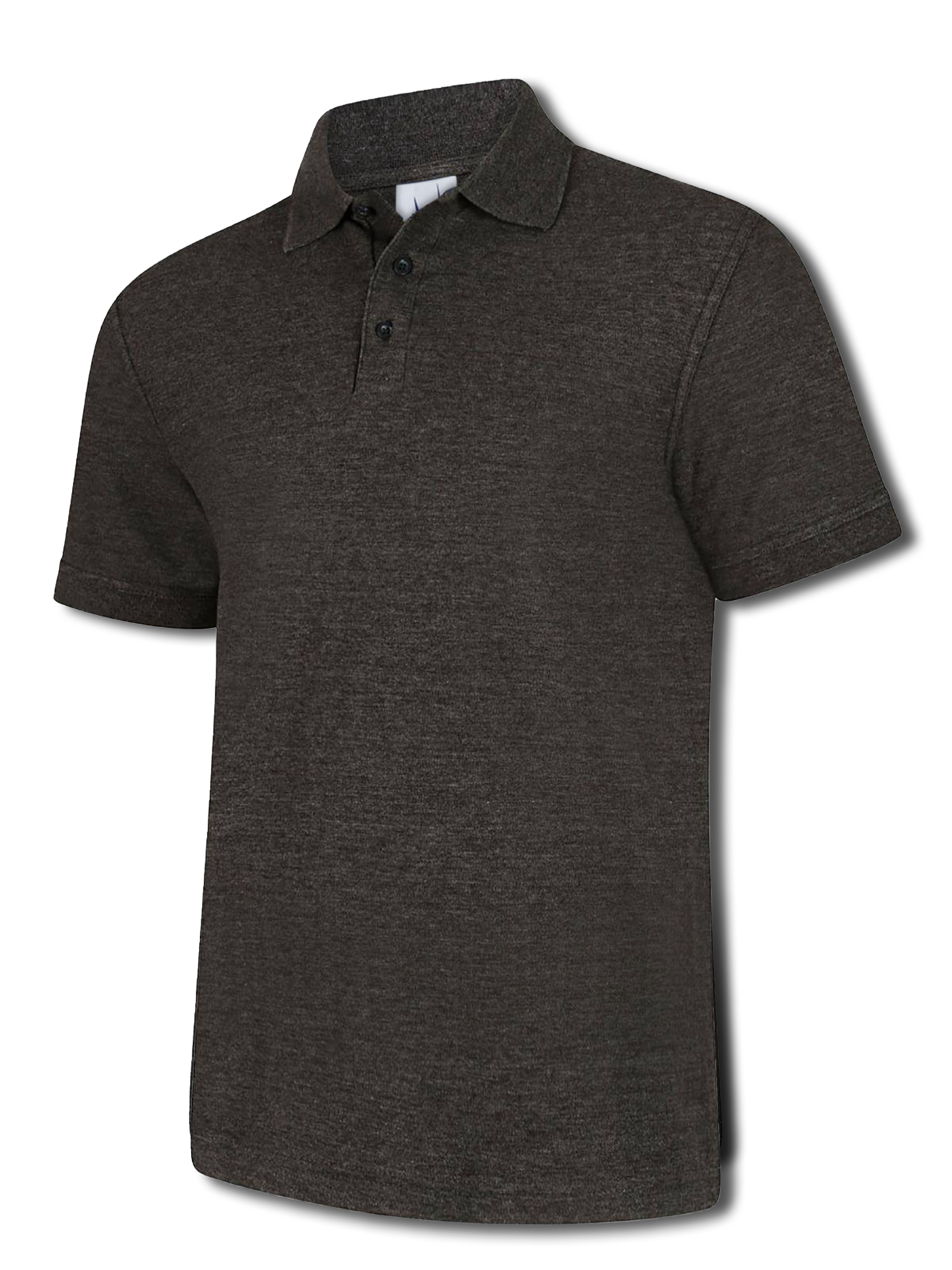 Uneek Olympic Poloshirt Charcoal UC124 - Charcoal - Customisable Polos